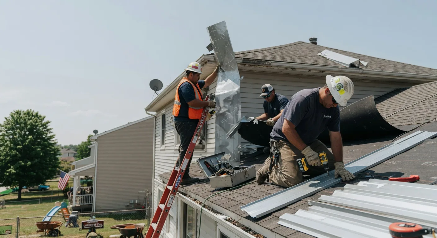 Metal Roofing Installation in Ecru, MS near me